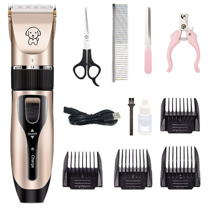 Professional Low Noise Pet Hair Clipper Easy Grooming For Dogs & Cats
