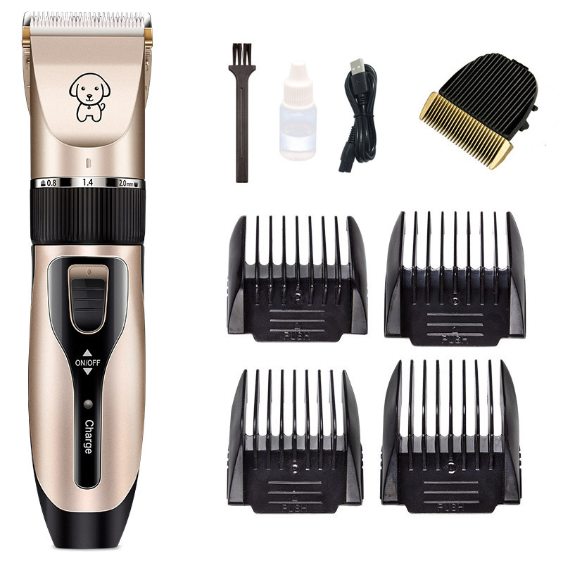 Professional Low Noise Pet Hair Clipper Easy Grooming For Dogs & Cats