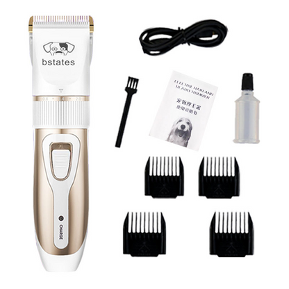 Professional Low Noise Pet Hair Clipper Easy Grooming For Dogs & Cats